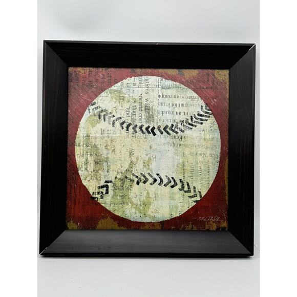 Michael Mullan 15x15 Black Wood Framed Museum Art Print Titled - Ball - Picture 2 of 9